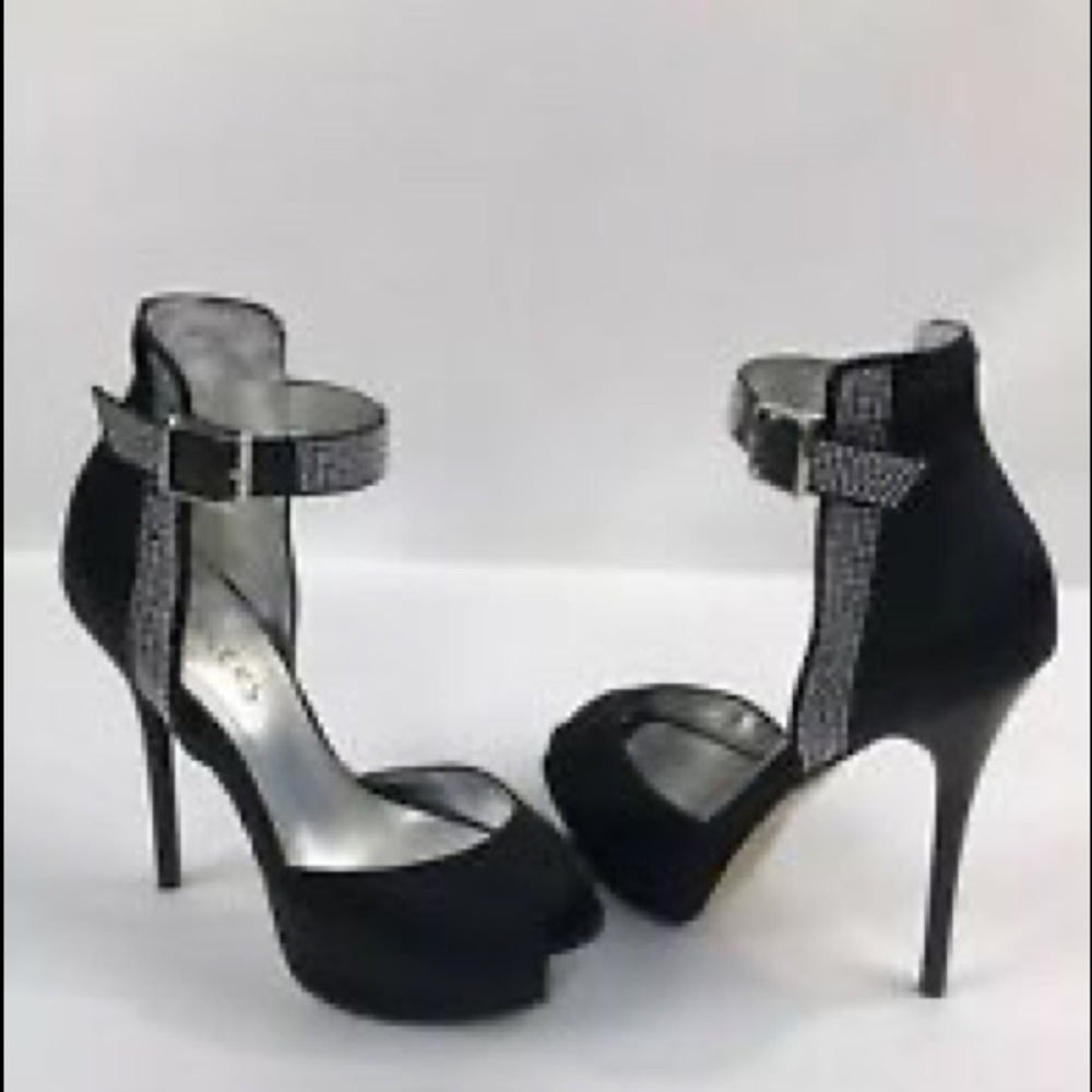 Bakers Danea platform stilettos. Size 10